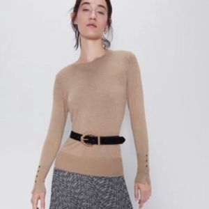 ZARA BASIC KNIT SWEATER